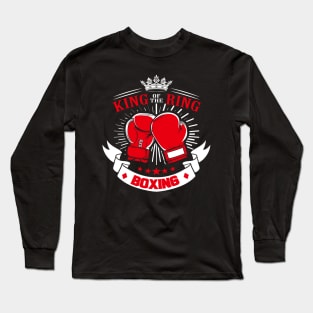 King Of The Ring Boxing Long Sleeve T-Shirt